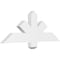 Ekena Millwork Kennewick Architectural Grade PVC Gable Bracket, 36"W x 13 1/2"H x 2"D x 4"F, 9/12 Pitch GBP036X14X0204KEN00 - alternate 1
